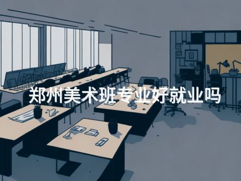 郑州美术班专业好就业吗(图1) 郑州美术班专业好就业吗(图1)