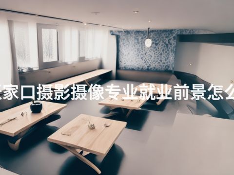 张家口摄影摄像专业就业前景怎么样