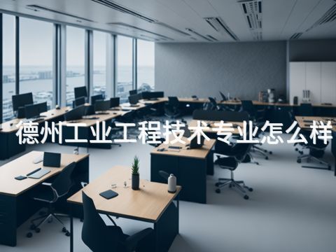 德州工业工程技术专业怎么样