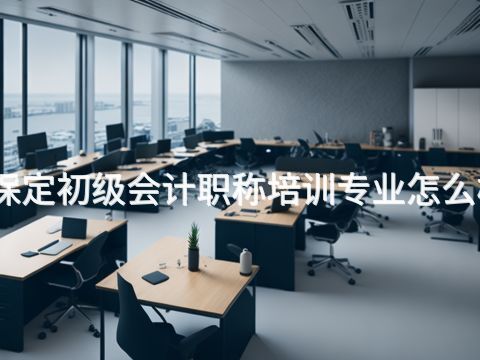 保定初級會計職稱培訓專業怎么樣