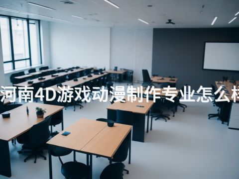 河南4D游戏动漫制作专业怎么样