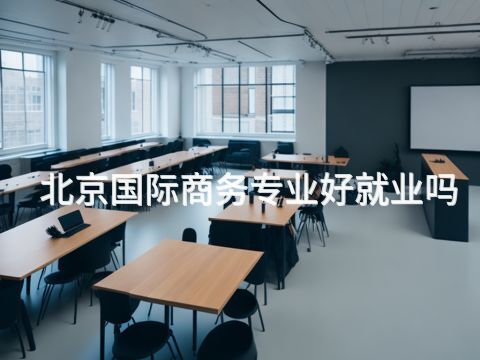 北京国际商务专业好就业吗
