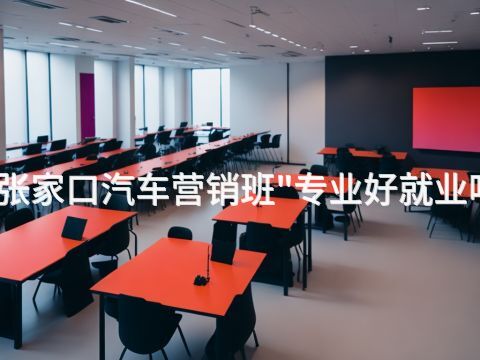 张家口汽车营销班"专业好就业吗