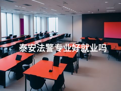 泰安法警专业好就业吗