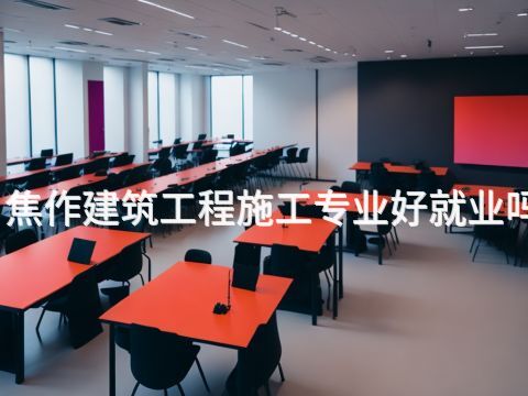 焦作建筑工程施工专业好就业吗