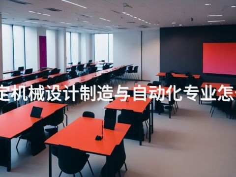 保定机械设计制造与自动化专业怎么样
