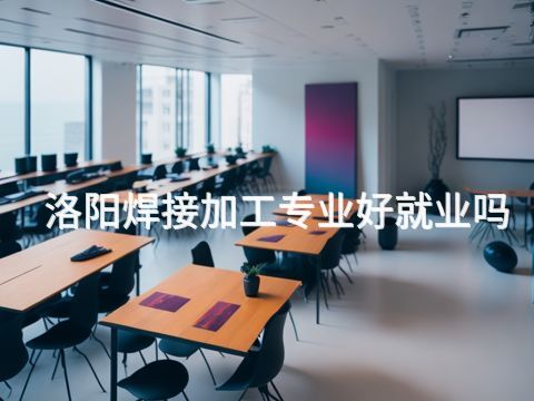 洛阳焊接加工专业好就业吗