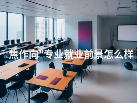 焦作向"专业就业前景怎么样