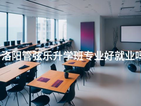 洛阳管弦乐升学班专业好就业吗