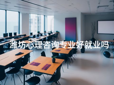 潍坊心理咨询专业好就业吗