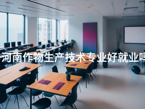河南作物生产技术专业好就业吗