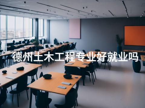 德州土木工程专业好就业吗(图1)