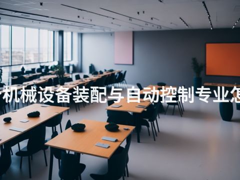烟台机械设备装配与自动控制专业怎么样