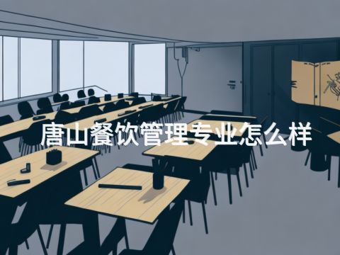 唐山餐饮管理专业怎么样