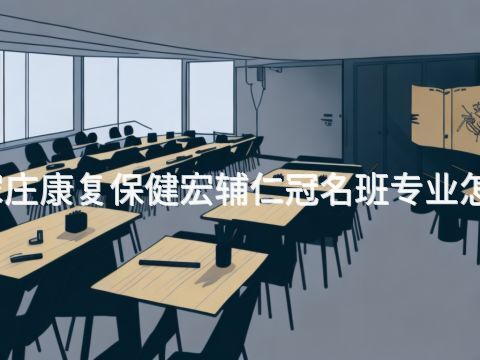 石家庄康复保健宏辅仁冠名班专业怎么样