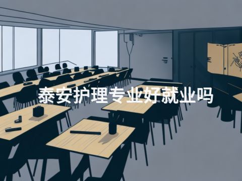 泰安护理专业好就业吗