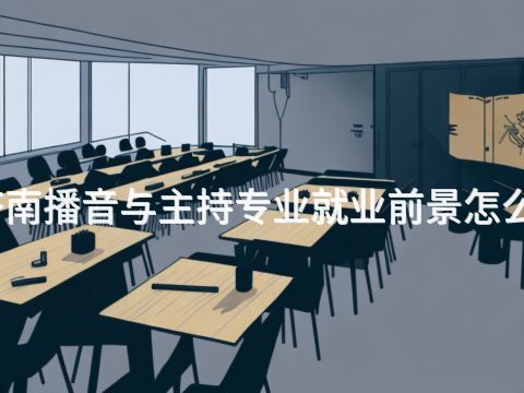 济南播音与主持专业就业前景怎么样