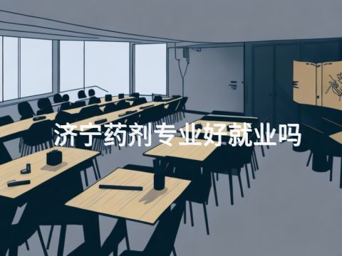 济宁药剂专业好就业吗