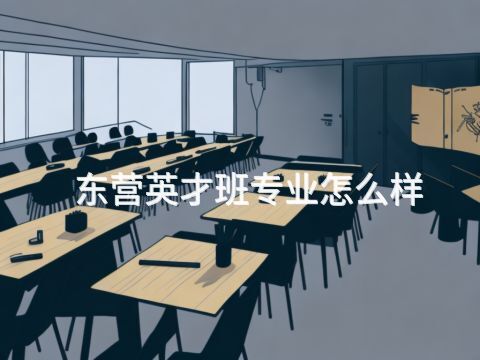 东营英才班专业怎么样