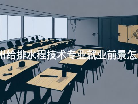 滄州給排水程技術專業就業前景怎么樣