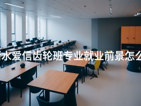 衡水爱信齿轮班专业就业前景怎么样