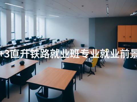 开封3+3直升铁路就业班专业就业前景怎么样(图1)