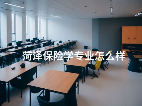菏泽保险学专业怎么样(图1) 菏泽保险学专业怎么样(图1)