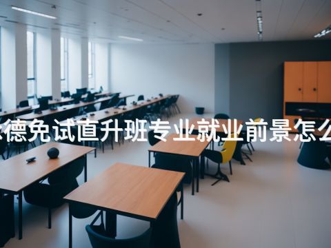 承德免试直升班专业就业前景怎么样(图1) 承德免试直升班专业就业前景怎么样(图1)