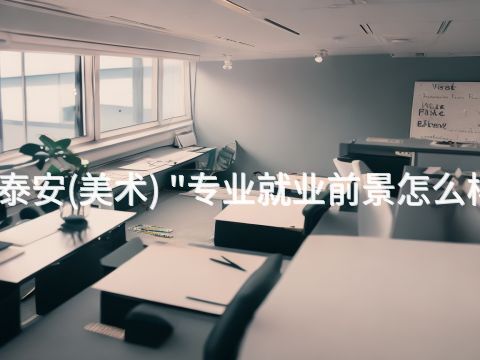 泰安(美术) "专业就业前景怎么样(图1) 泰安(美术) "专业就业前景怎么样(图1)
