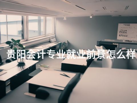 贵阳会计专业就业前景怎么样