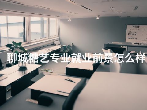 聊城糖艺专业就业前景怎么样(图1)