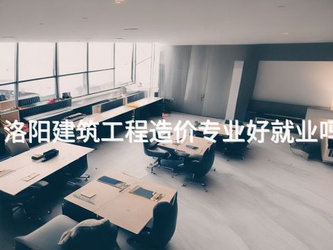 洛阳建筑工程造价专业好就业吗
