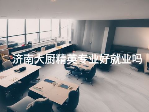 济南大厨精英专业好就业吗