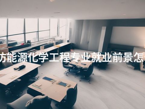潍坊能源化学工程专业就业前景怎么样