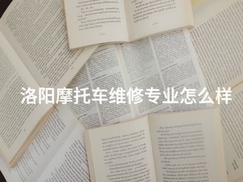 洛阳摩托车维修专业怎么样(图1) 洛阳摩托车维修专业怎么样(图1)