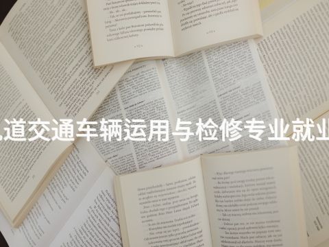 新乡城市轨道交通车辆运用与检修专业就业前景怎么样