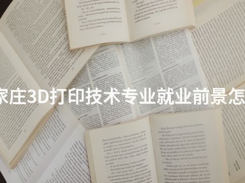 石家庄3D打印技术专业就业前景怎么样