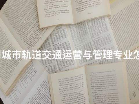 滨州城市轨道交通运营与管理专业怎么样