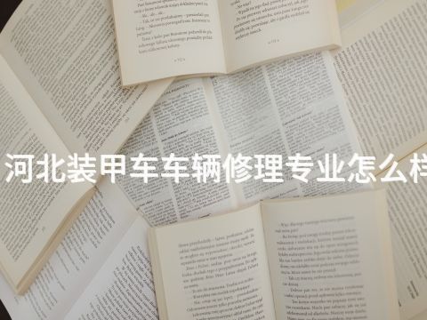 河北装甲车车辆修理专业怎么样(图1) 河北装甲车车辆修理专业怎么样(图1)