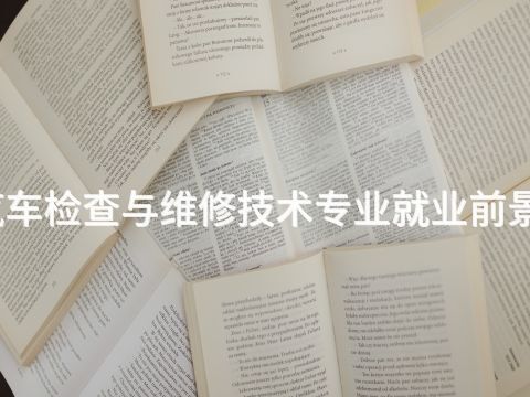 潍坊汽车检查与维修技术专业就业前景怎么样