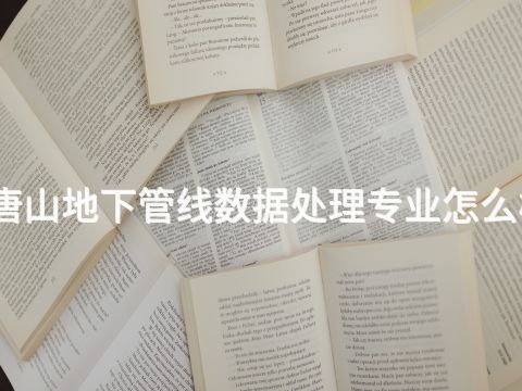 唐山地下管线数据处理专业怎么样