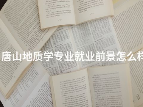 唐山地质学专业就业前景怎么样