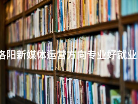 洛阳新媒体运营方向专业好就业吗