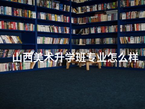 山西美术升学班专业怎么样(图1) 山西美术升学班专业怎么样(图1)