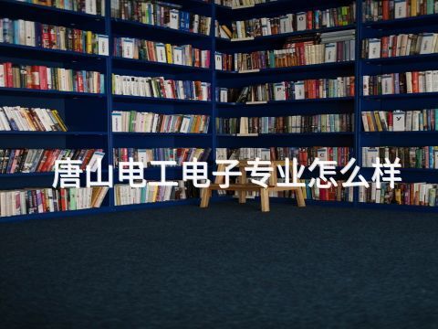唐山电工电子专业怎么样(图1)