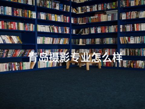 青岛摄影专业怎么样