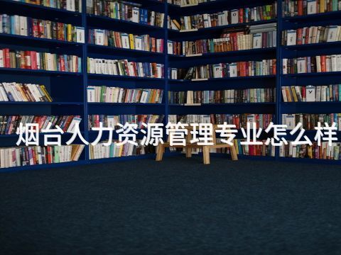 烟台人力资源管理专业怎么样
