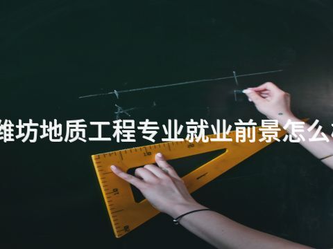 潍坊地质工程专业就业前景怎么样