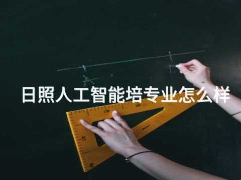 日照人工智能培专业怎么样(图1) 日照人工智能培专业怎么样(图1)