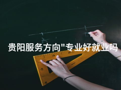贵阳服务方向"专业好就业吗(图1) 贵阳服务方向"专业好就业吗(图1)